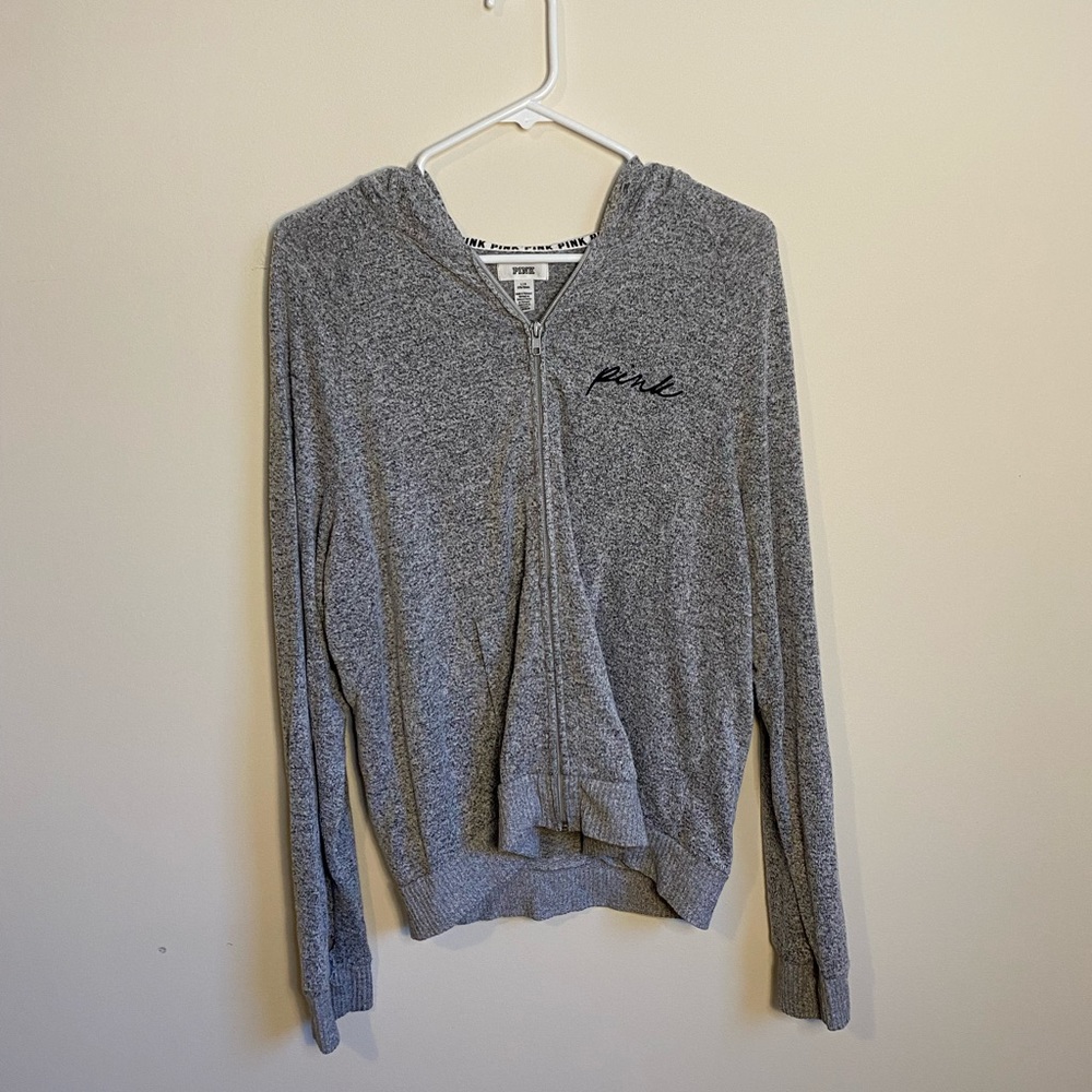Victoria’s Secret pink zip up hoodie